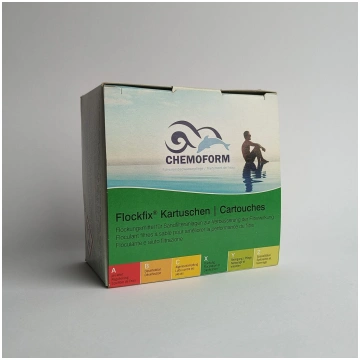 Ūdens dzidrinātājs Chemoform Flockfix Cartridges 1