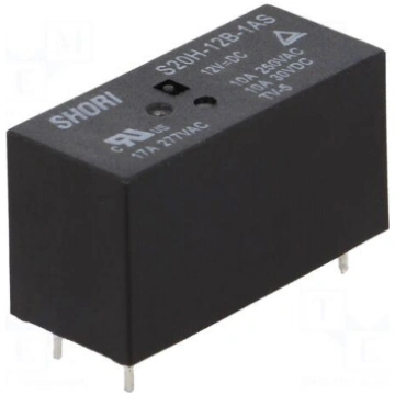 Relay: electromagnetic | SPST-NO | Ucoil: 12VDC | 