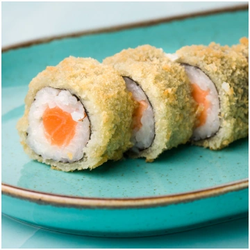 Sake Tempura maki
