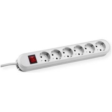 Bachmann SMART socket strip 6x earthing contact, s