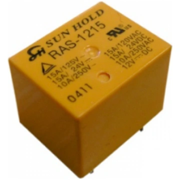RAS-1215 ~ Relejs 12v 15A NO/NC