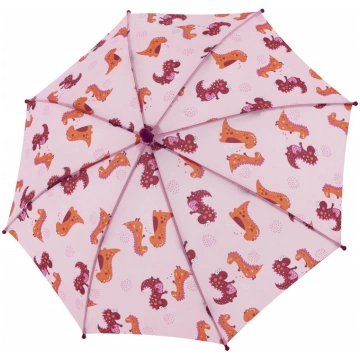 DOOPLER lietussargs Kids Maxi Dino 72670 - Rozā - 