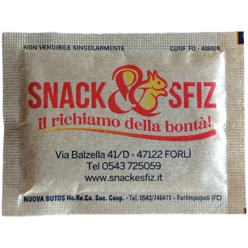 Cane Sugar - 4 gr - 10 Kg Snack e Sfiz