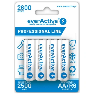 R06/AA akumulatori 1.2V everActive Professional li