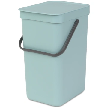 Atkritumu šķirošanas tvertne Sort & Go 12 l, bēša 