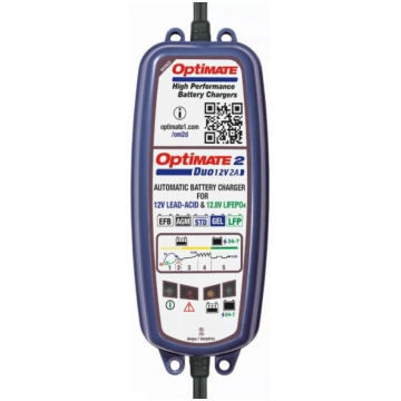 TECMATE Akumulatoru lādētājs TM550 OPTIMATE 2 DUO