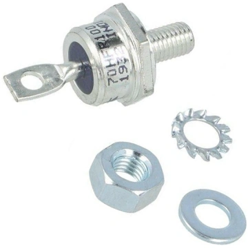 Diode: rectifying; 1kV; 70A; anode to stud; DO203A
