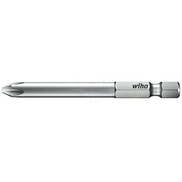 Screwdriver bit; Phillips; PH0; 1/4"; Overall len: