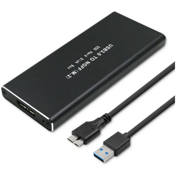 Qoltec M.2 SATA SSD NGFF hard drive enclosure 5185