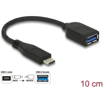 Delock USB 10 Gbps Coaxial Cable USB Type-C™ male 