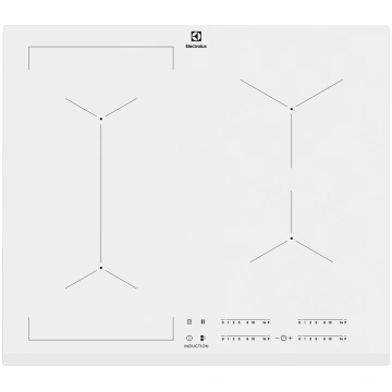 Electrolux, platums 59 cm, balta - Iebūvējama indu