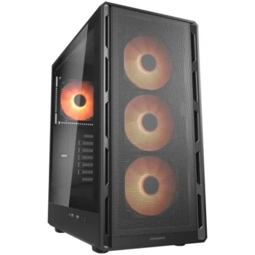 COUGAR AIRFACE PURE PRO PC Case, Mid Tower, Black