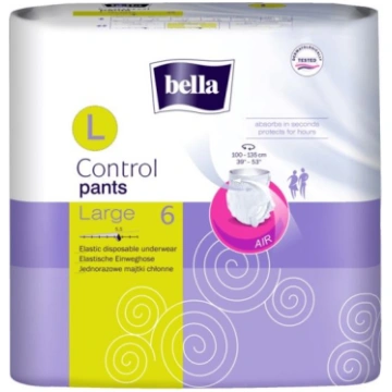 Pēcdzemdību ieliktnīši BELLA Control pants 6 gab