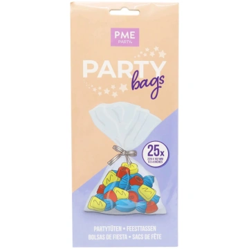 Caurspīdīgi dāvanu maisiņi saldumiem PME Cake Part