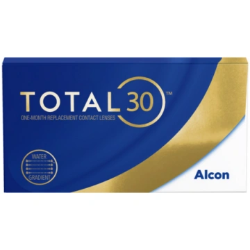 TOTAL30® mēneša kontaktlēcas (6 lēcas)