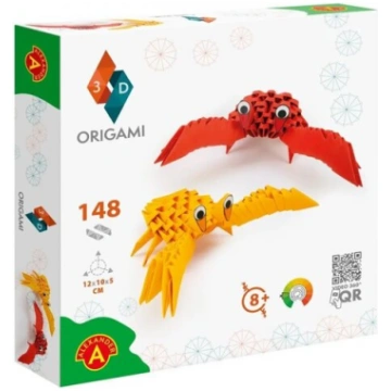 3D origami Aleksandrs krabji Alexander