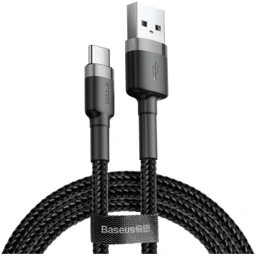 Izturīgs kabelis USB drosmīgs USB-C QC3 0,5 m-meln