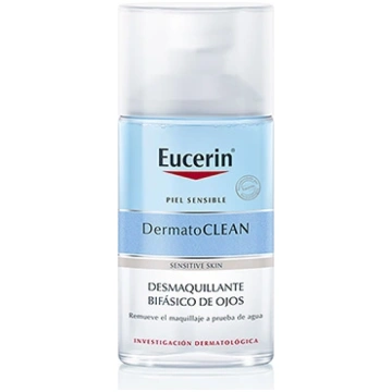 "Eucerin Dermatoclean acu kosmētikas noņemšanas lī