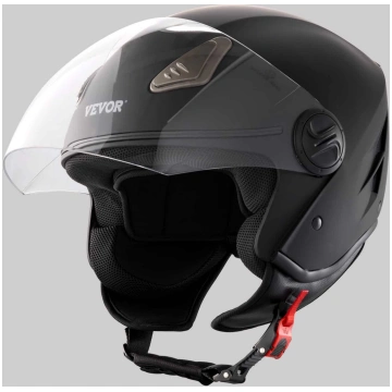 VEVOR 3/4-Sejas motocikla ķivere ar Bluetooth, ABS