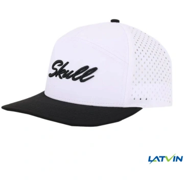 SKULL PADEL Retro cepure balta