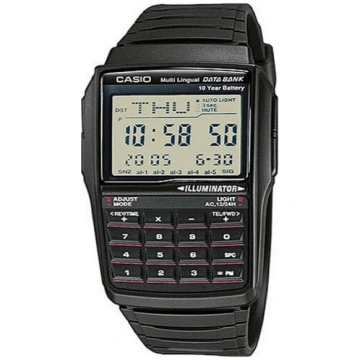 Vīriešu Pulkstenis Casio DATABANK CALCULATOR S7201