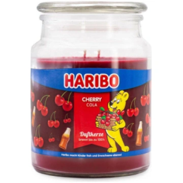 Aromātiskā Svece Cherry Cola Haribo 510 g