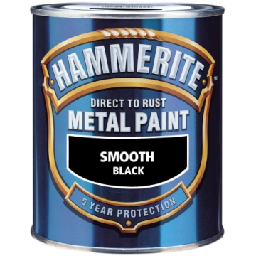 Hammerite PAINT HAMMERITE BLACK SATIN750ML | 50118