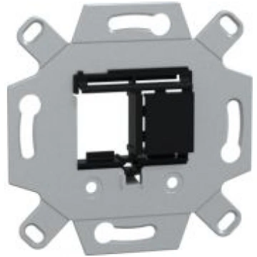 Adaptera plate HDMI/VGA/USB Keystone ligzdai, meln