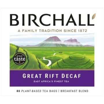Birchall Great Rift Decaf Everyday Tea Bags 80 per