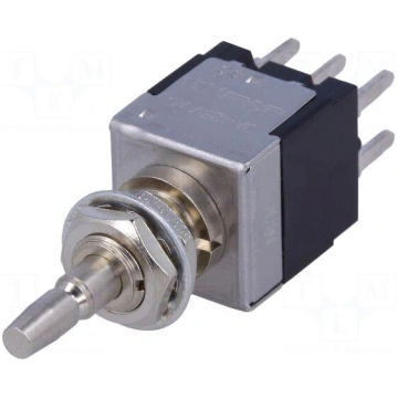 Switch: push-button | Pos: 2 | DPDT | 3A/250VAC | 