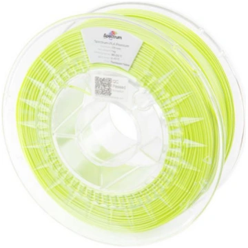 Filaments PLA Premium FLUO YELLOW 1kg Spectrum