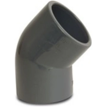 PVC Līkumi 45` D40 PLIMAT