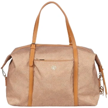 Ynot - Borsa Donna modello Weekend in tessuto ed e