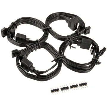 Silverstone Sst-cpl01 - 4-pinu Pagarinātājs Rgb Y 