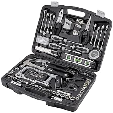 Amazon Basics General Household Hand Tool Set, 173