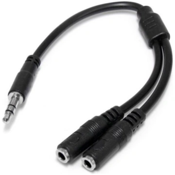 StarTech.com Schlankes Stereo-Splitter-Kabel - 3 5