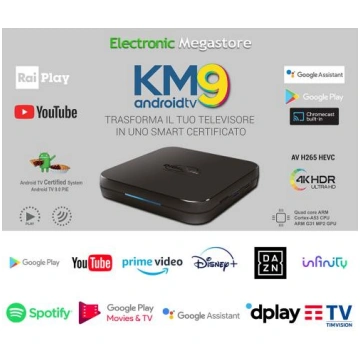 Android TV BOX KM9 Digiquest - Aggiornato Android