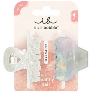 Matu sprādzes Invisibobble Clipstar Pearly Frost, 