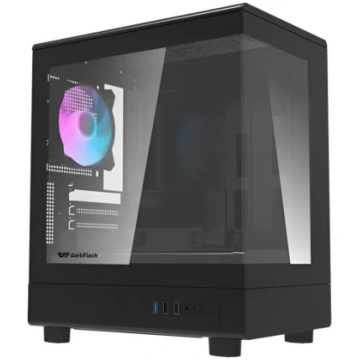 Darkflash DB330M Computer Case + 3 Fans (Black) (4