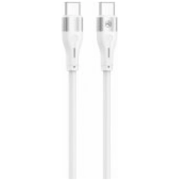 Tellur Silicone Type-C to Type-C Cable PD60W 1m Wh