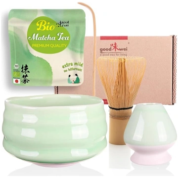 Goodwei Matcha komplekts ar organisko Matcha pulve