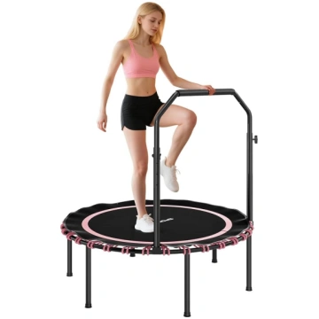 SPORTNOW 40 collu saliekamais fitnesa batuts Mini 