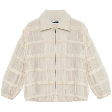 Laagam - Kiara Ecru Bomber Jacket - izmērs L
