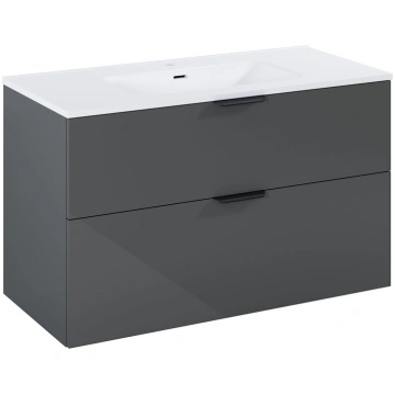 CAB WITH BASIN EKOLINE 100 ANTHRACITE 169798 (4772