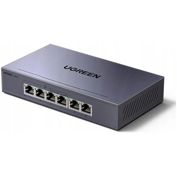 Switch Ugreen ethernet 6-portowy z PoE - 1Gb/s | 6