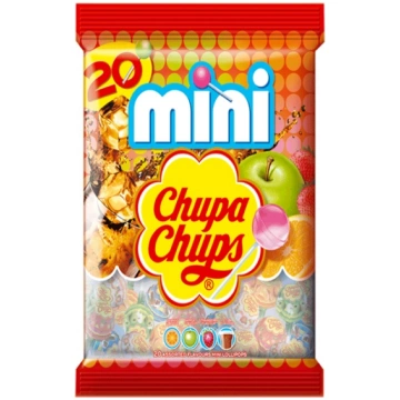 Ledenes CHUPA CHUPS mini, maisiņā, 120g