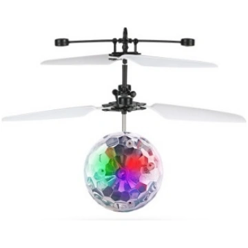 Lidojošā LED disko bumba - Flying LED disco ball