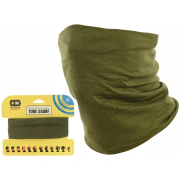 Balaklava ar šalli, M-Tac, Merino Wool, Olive