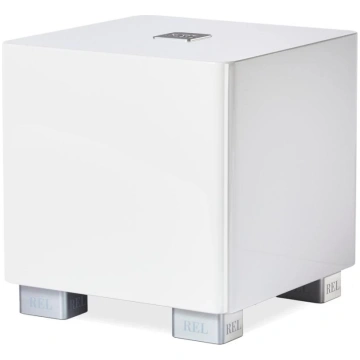 REL T/5X High Gloss White Aktīvais Sabvūferis