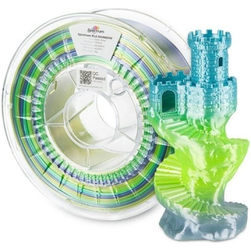Spectrum 3D filament PLA Silk Rainbow 1 75mm 1000g